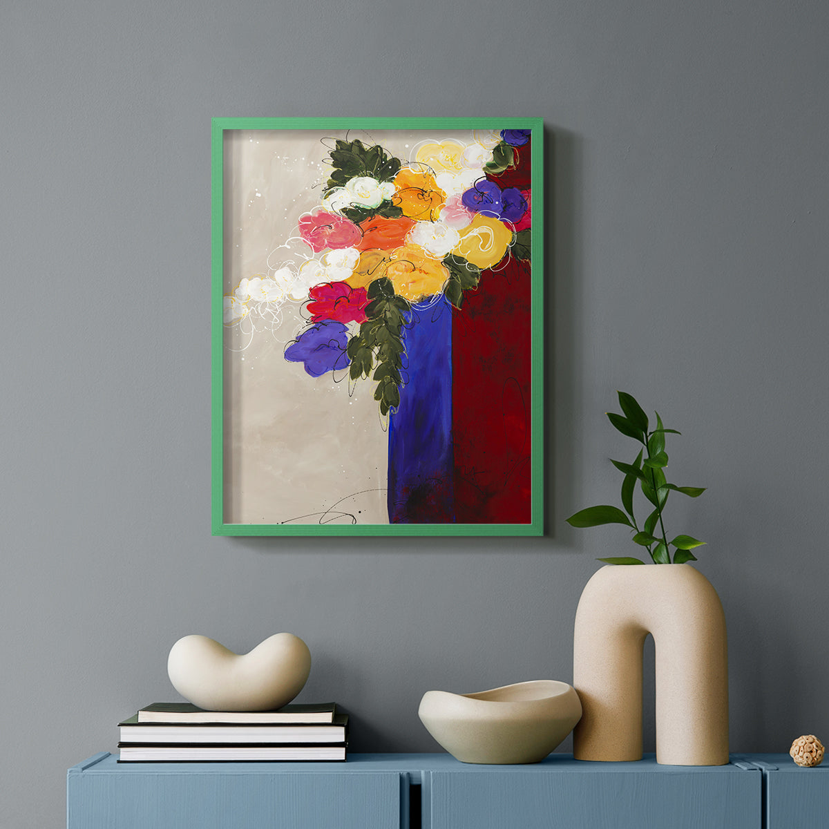 For Me - Restickable Framed Art Print