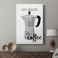 Begins After Coffee - Canvas Art Print