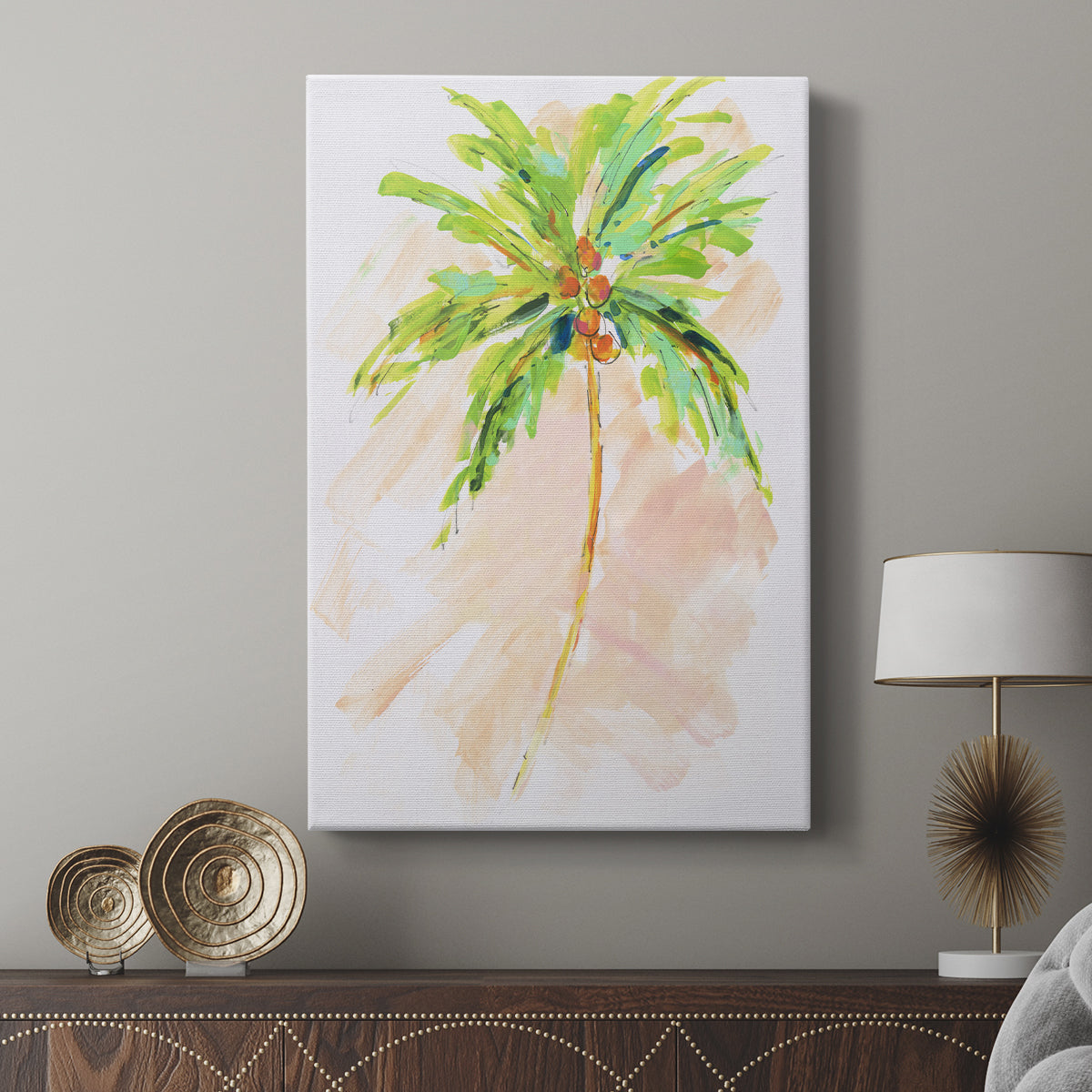Coconut Palm II - Canvas Art Print