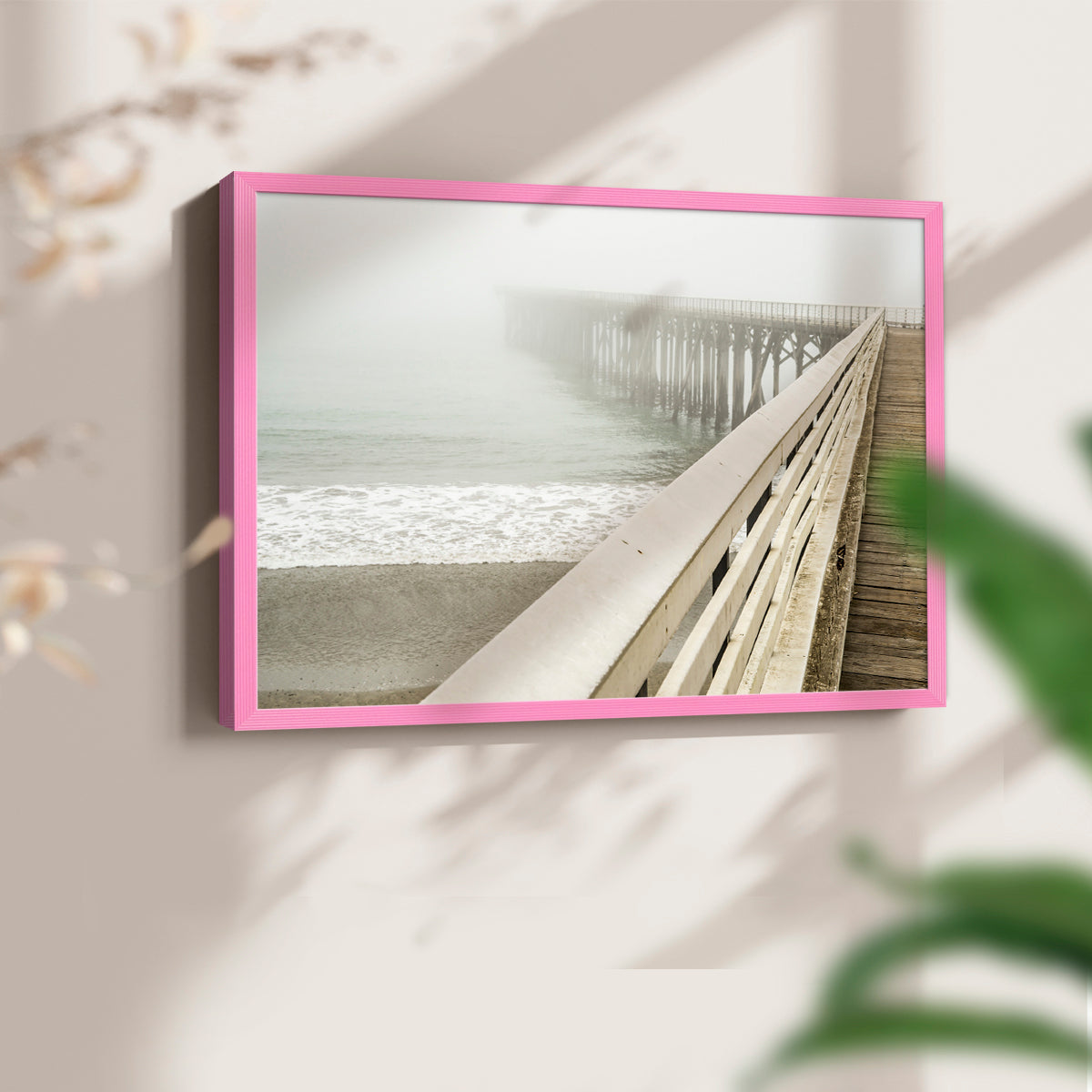 45784,pier,fog,ocean,beach,waves,tranquility,coastal,morning,scenery,serenity,wood,sand,nature,water,foggy,shoreline,horizon,mist,seaside,dock,peaceful,landscape,sunlight,reflection,summer,vacation,distance,exploration,outdoor,vacation spot,gentle,calm,ambiance,pathway,travel,coastline,leisure,escape,wandering,retreat,quiet place,scenic view,environment,Re-stickable,Nautical & Beach