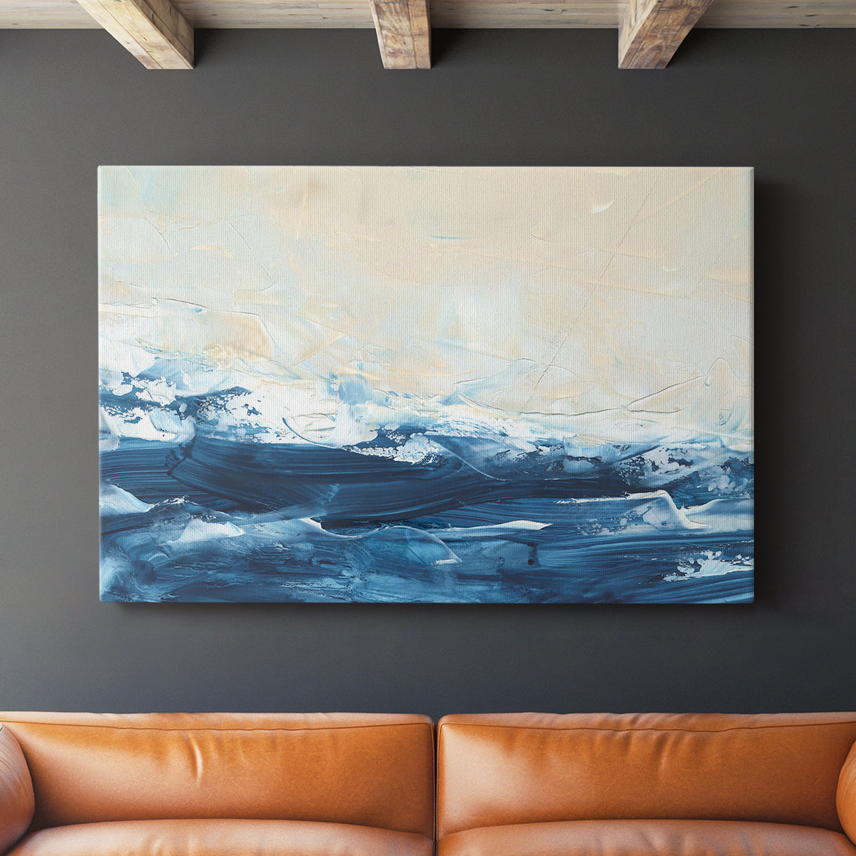 Wave after Wave III - Canvas Art Print