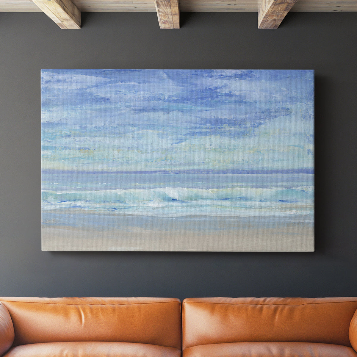 Rolling Surf I - Canvas Art Print