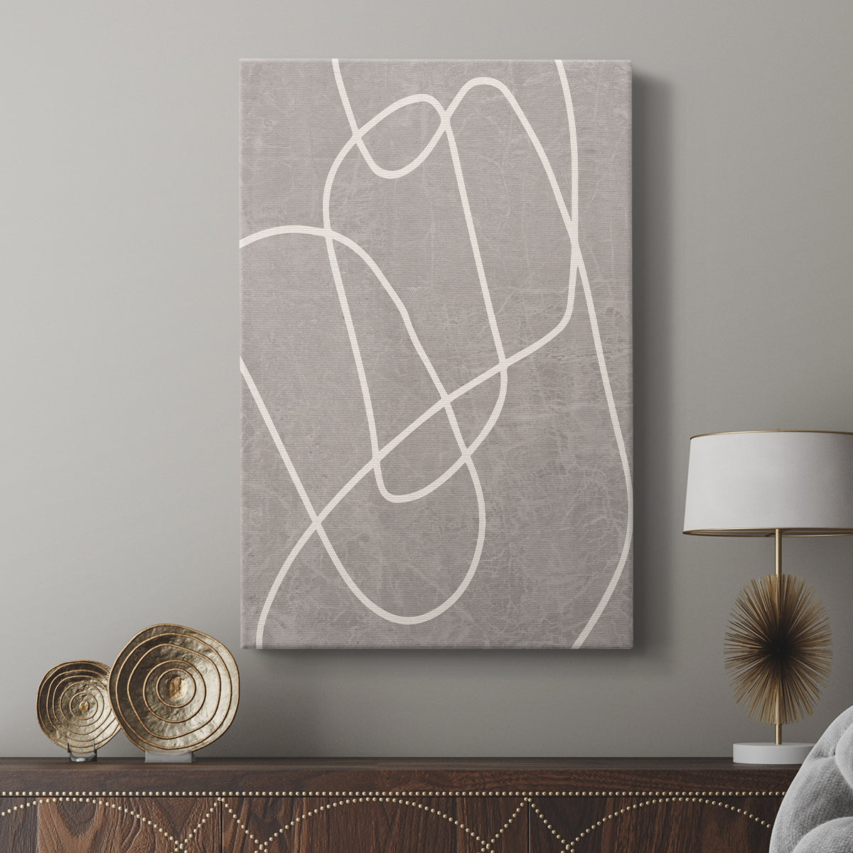 Fissures II - Canvas Art Print