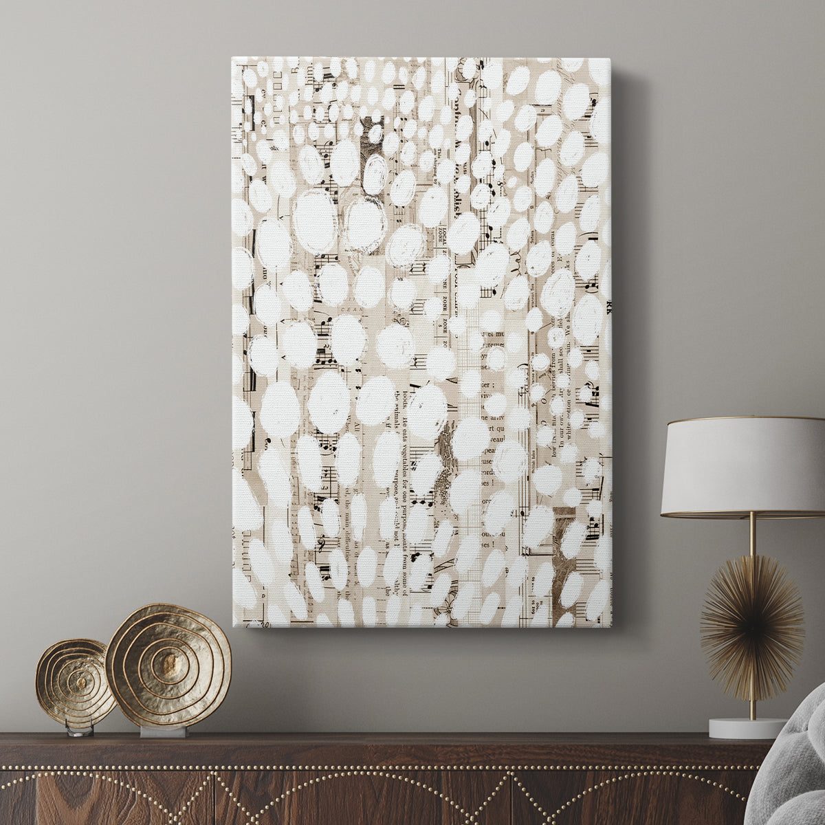 Vintage Pattern I - Canvas Art Print