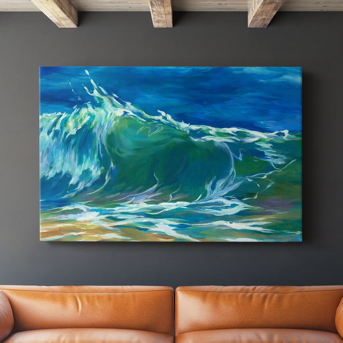 Green Flash - Canvas Art Print