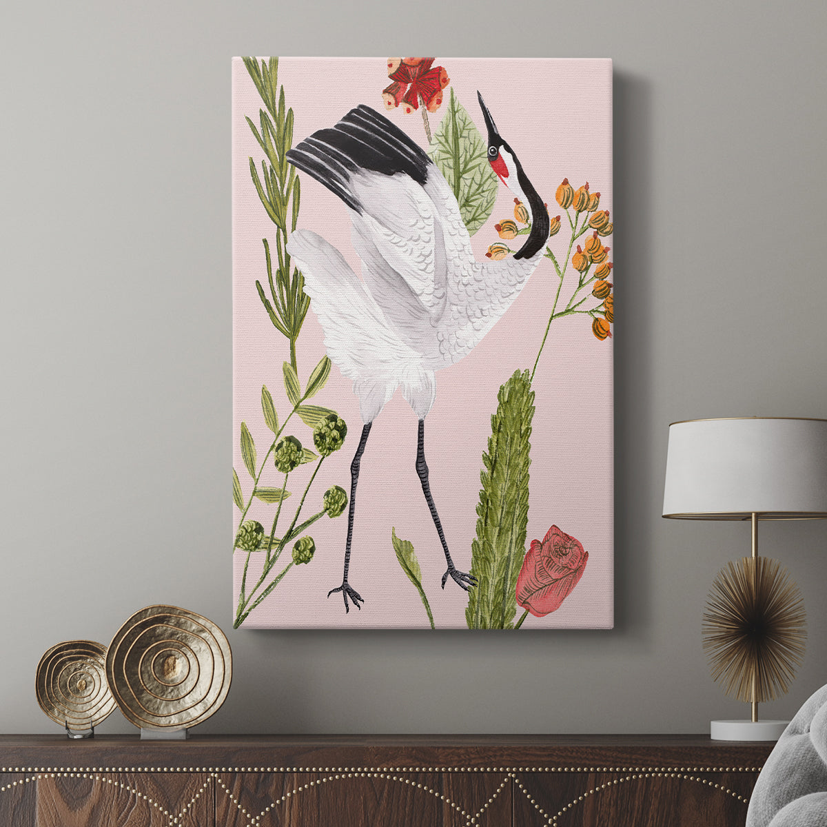 Birds in Motion VI - Canvas Art Print