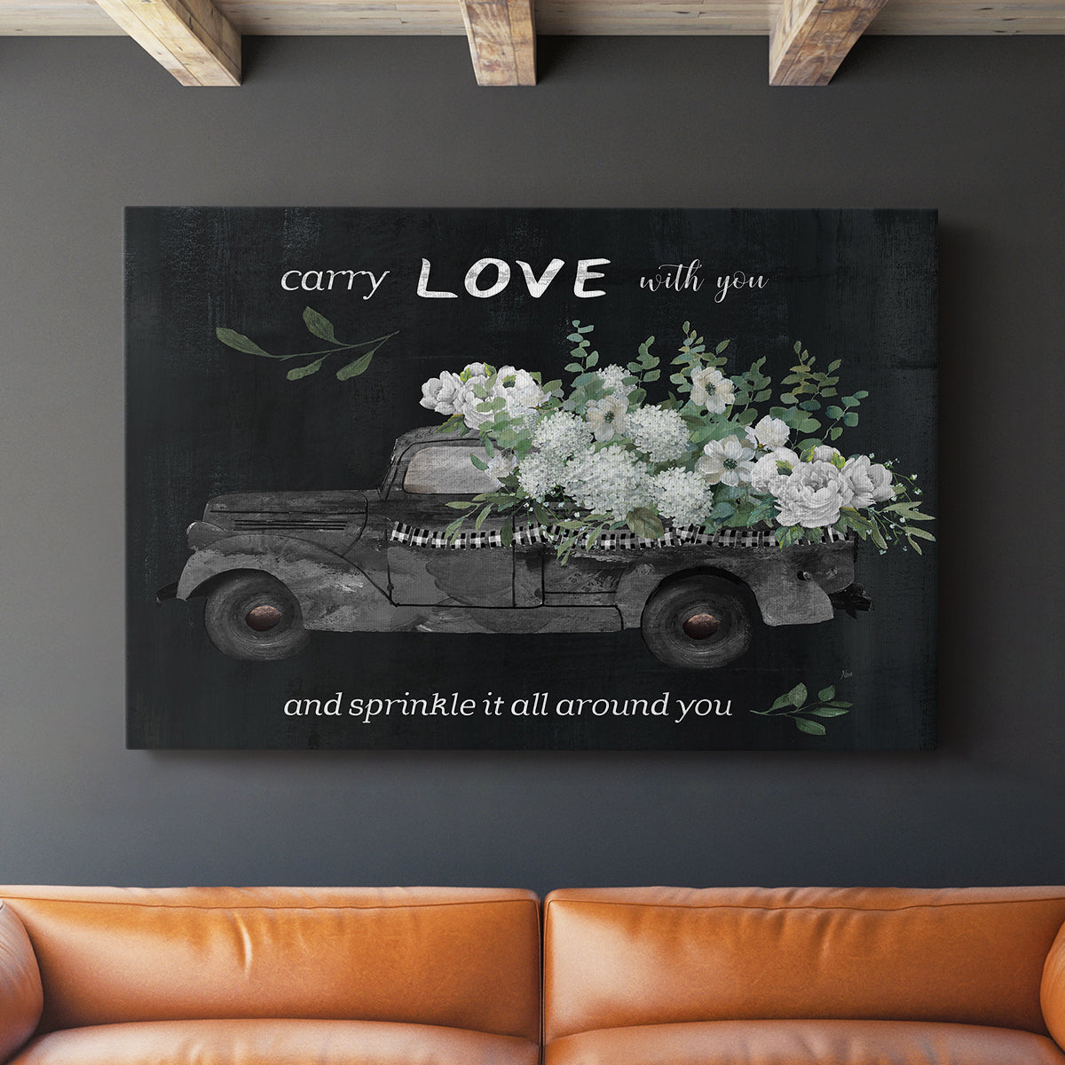 Carry Love - Canvas Art Print