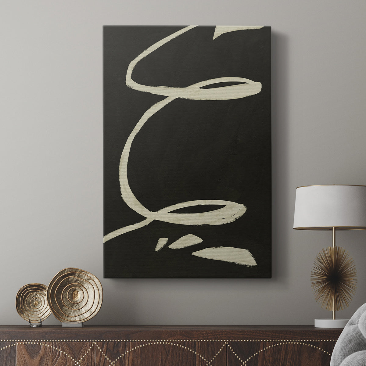 Neutral Spring III - Canvas Art Print
