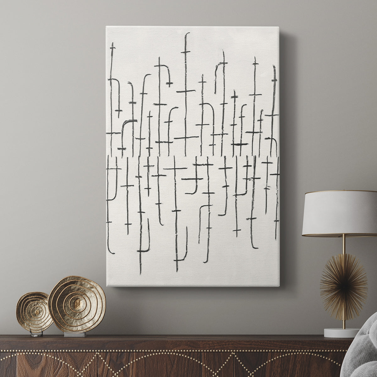 Vertical Arrangement II - Canvas Art Print
