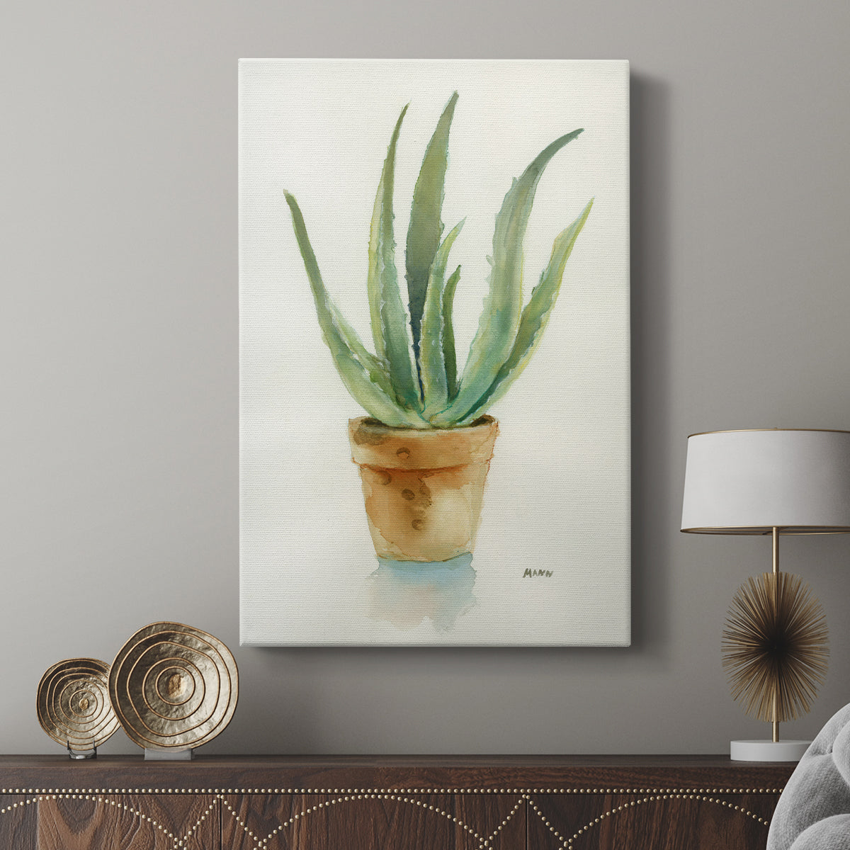 Succulent IV - Canvas Art Print