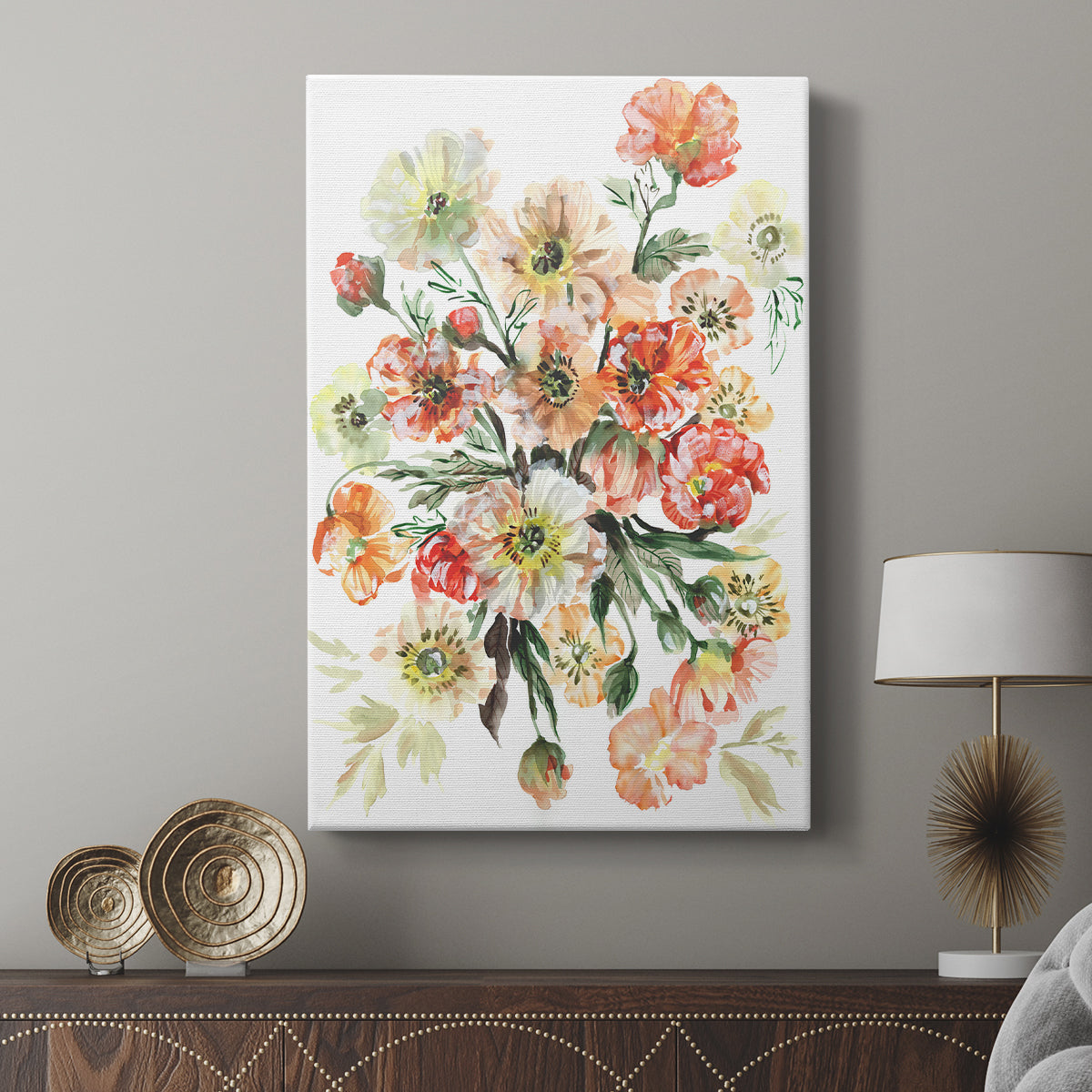 Icelandic Poppies I - Canvas Art Print