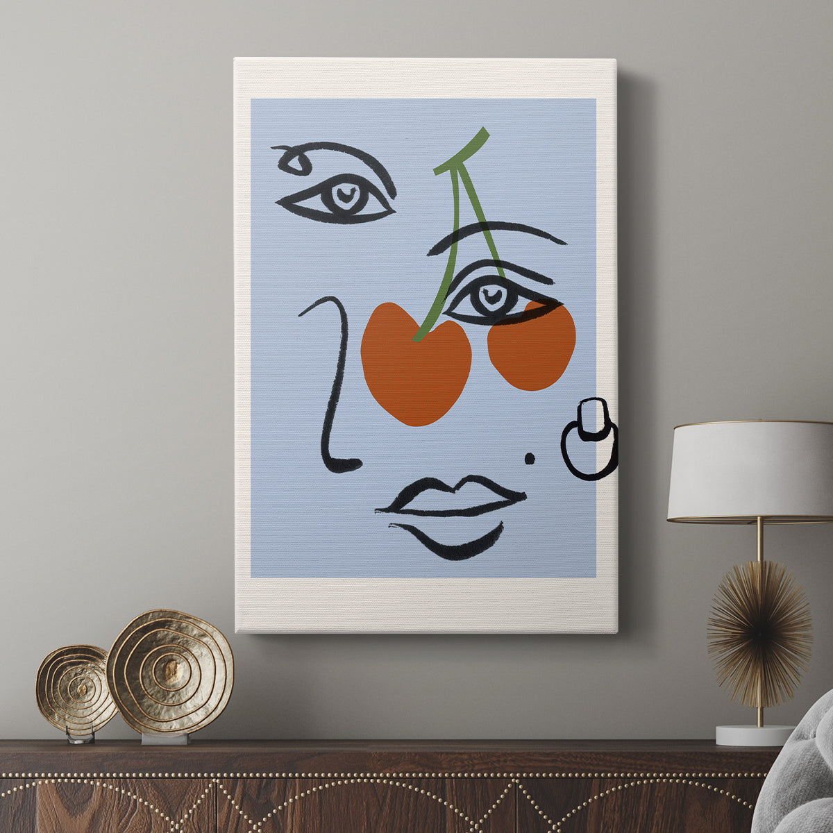 Cherry Baby II - Canvas Art Print