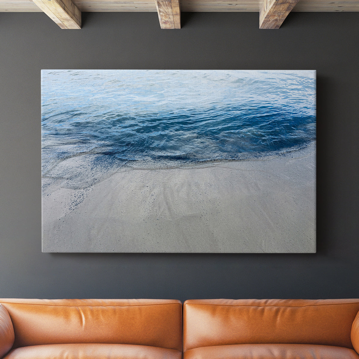Aegean Blue Water - Canvas Art Print