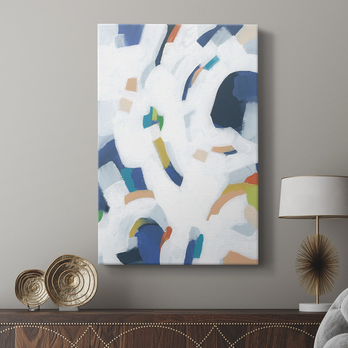 Bright Orbit II - Canvas Art Print