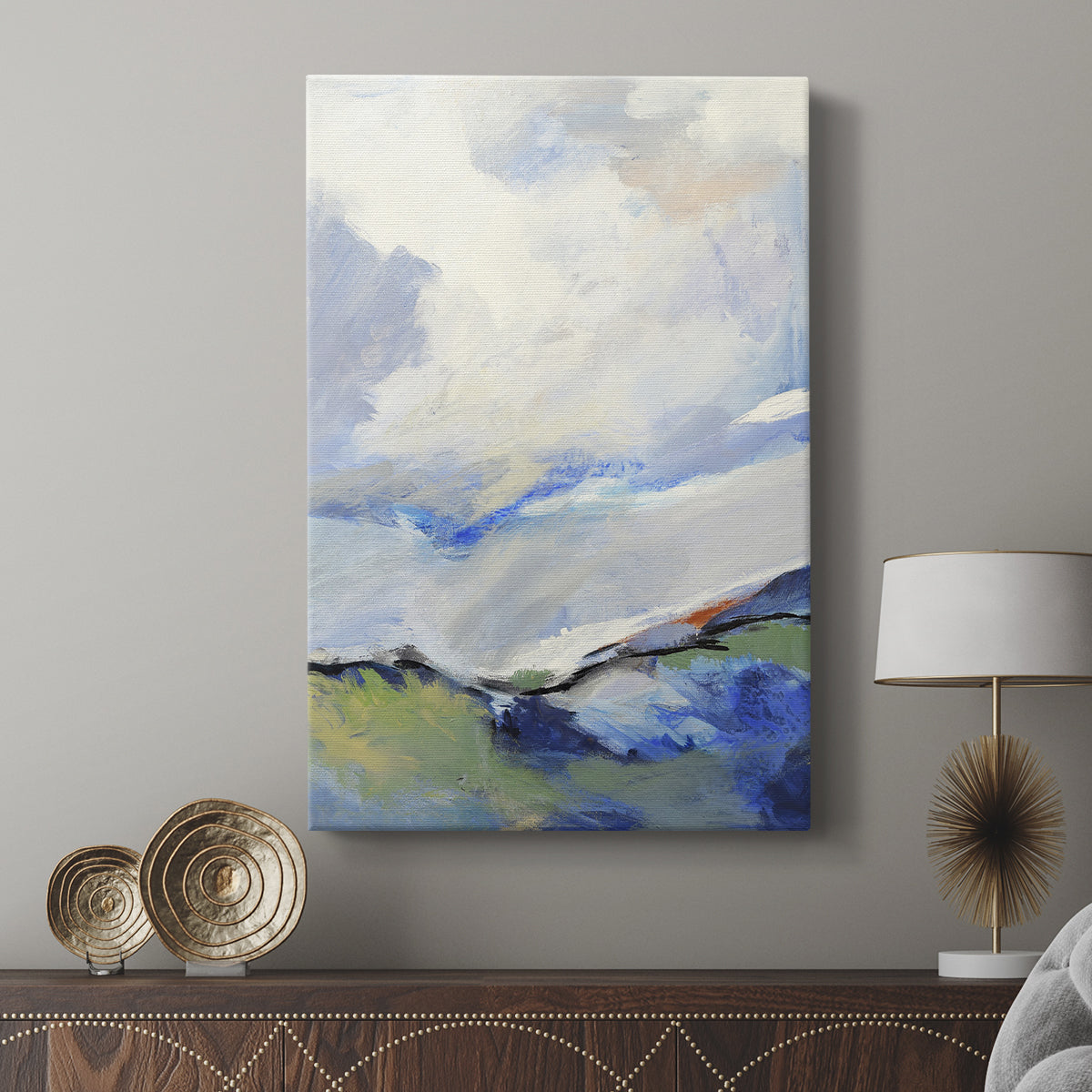 Around The Clouds III - Canvas Art Print