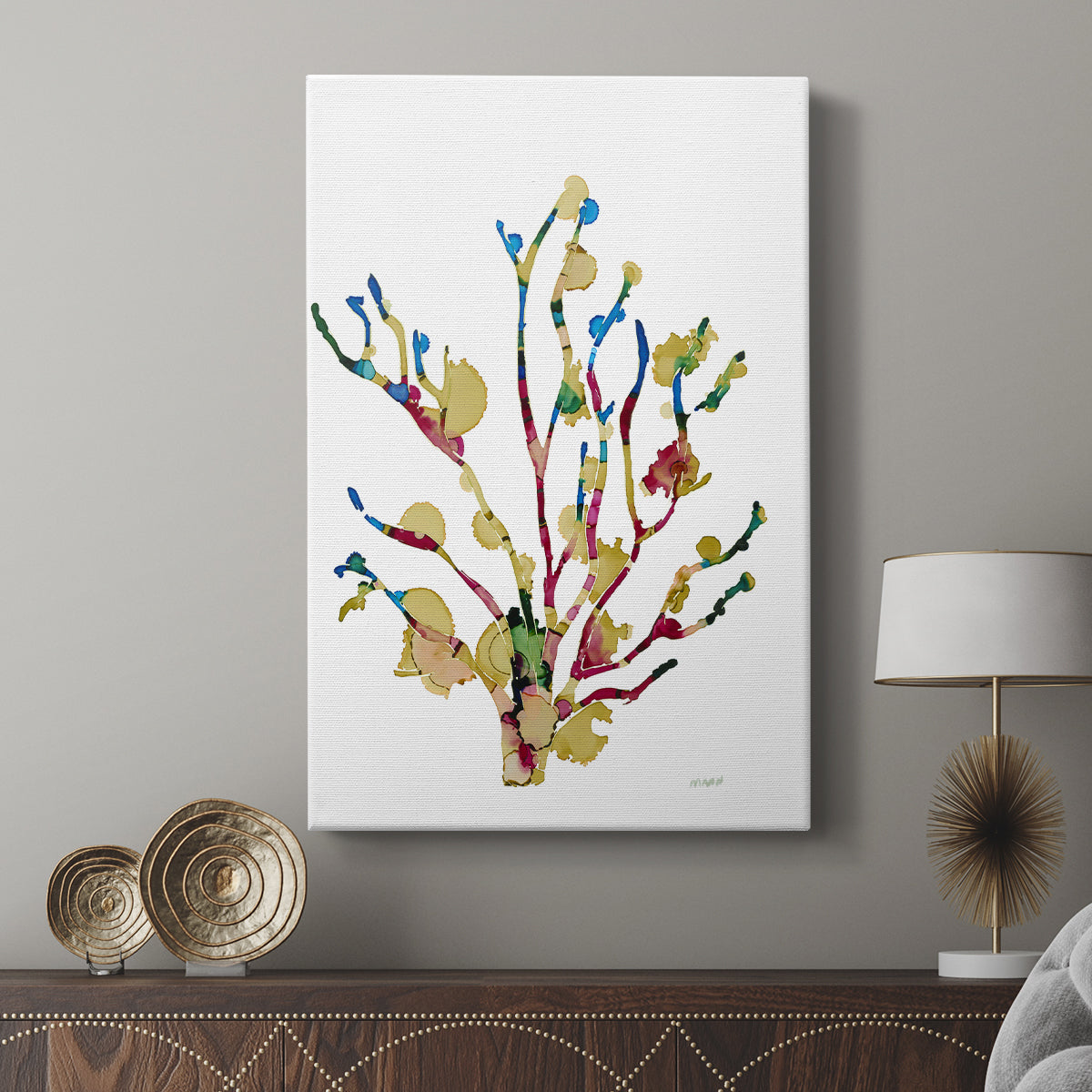 Sea Coral III - Canvas Art Print