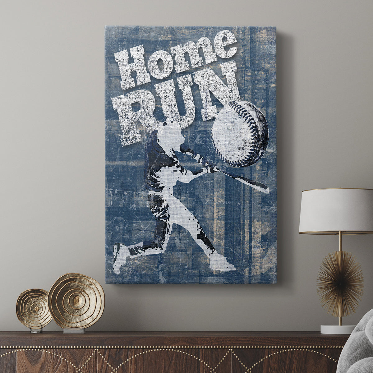 Home Run Hitter - Canvas Art Print