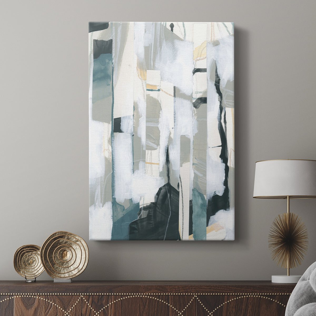Sea Cavern Strata I - Canvas Art Print