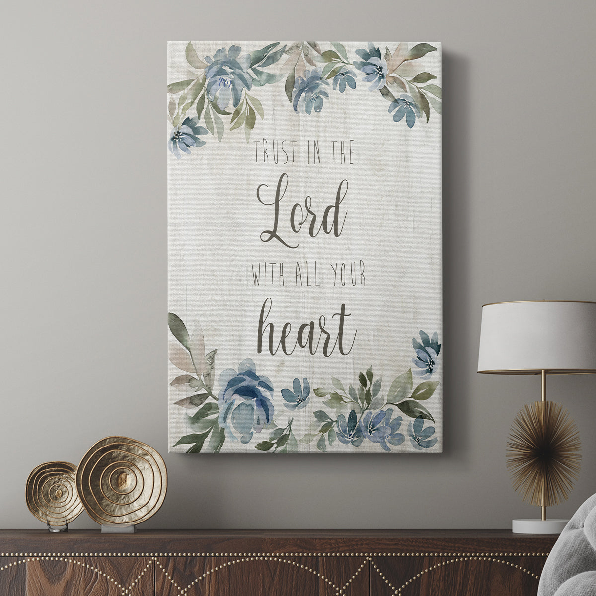 Trust in the Lord - Canvas Art Print