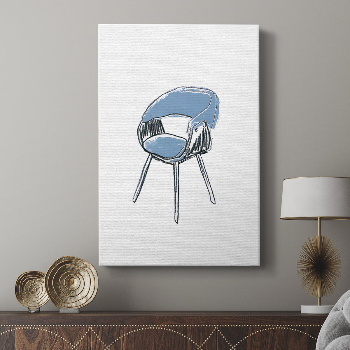 Take a Seat I - Canvas Art Print