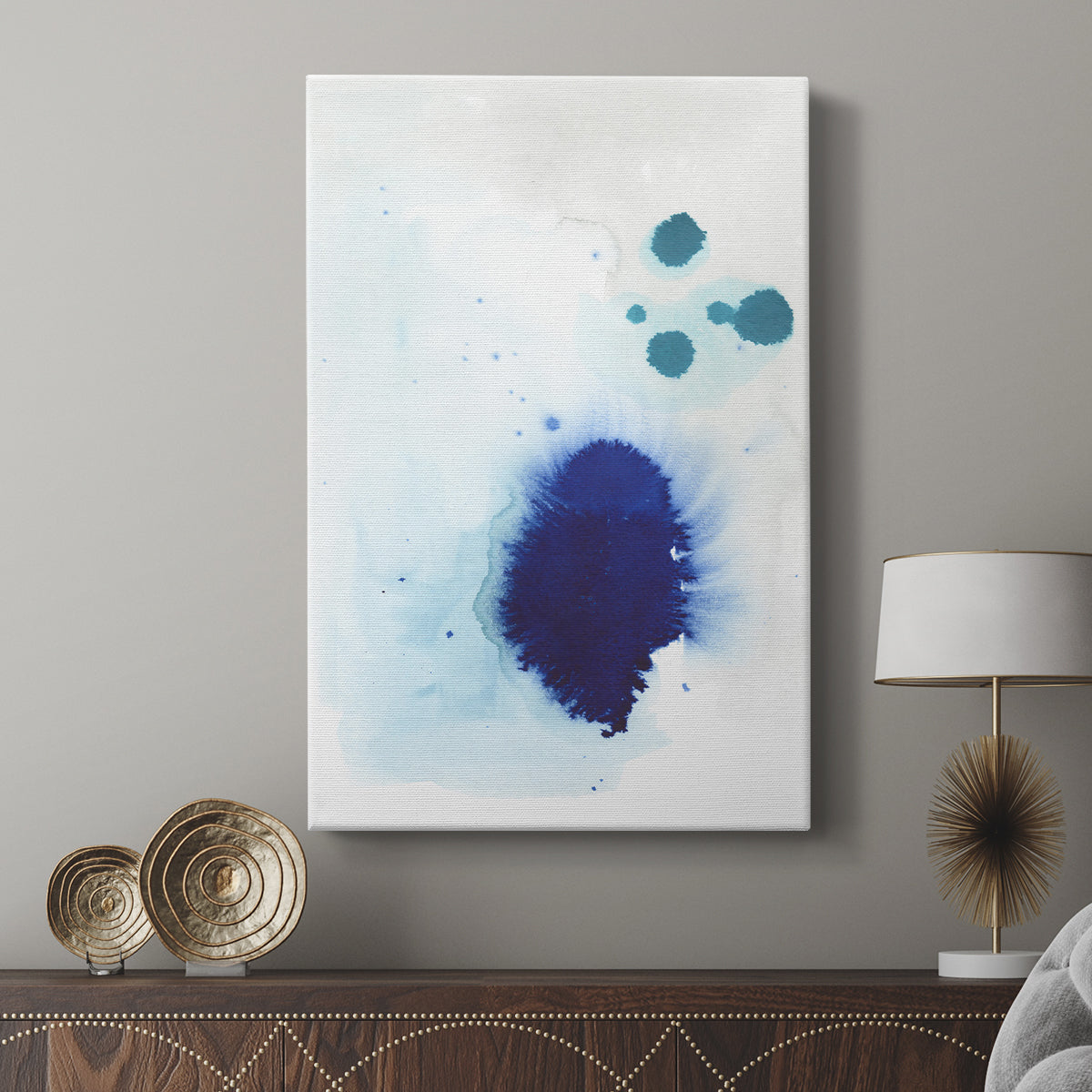 Spare Blue I - Canvas Art Print