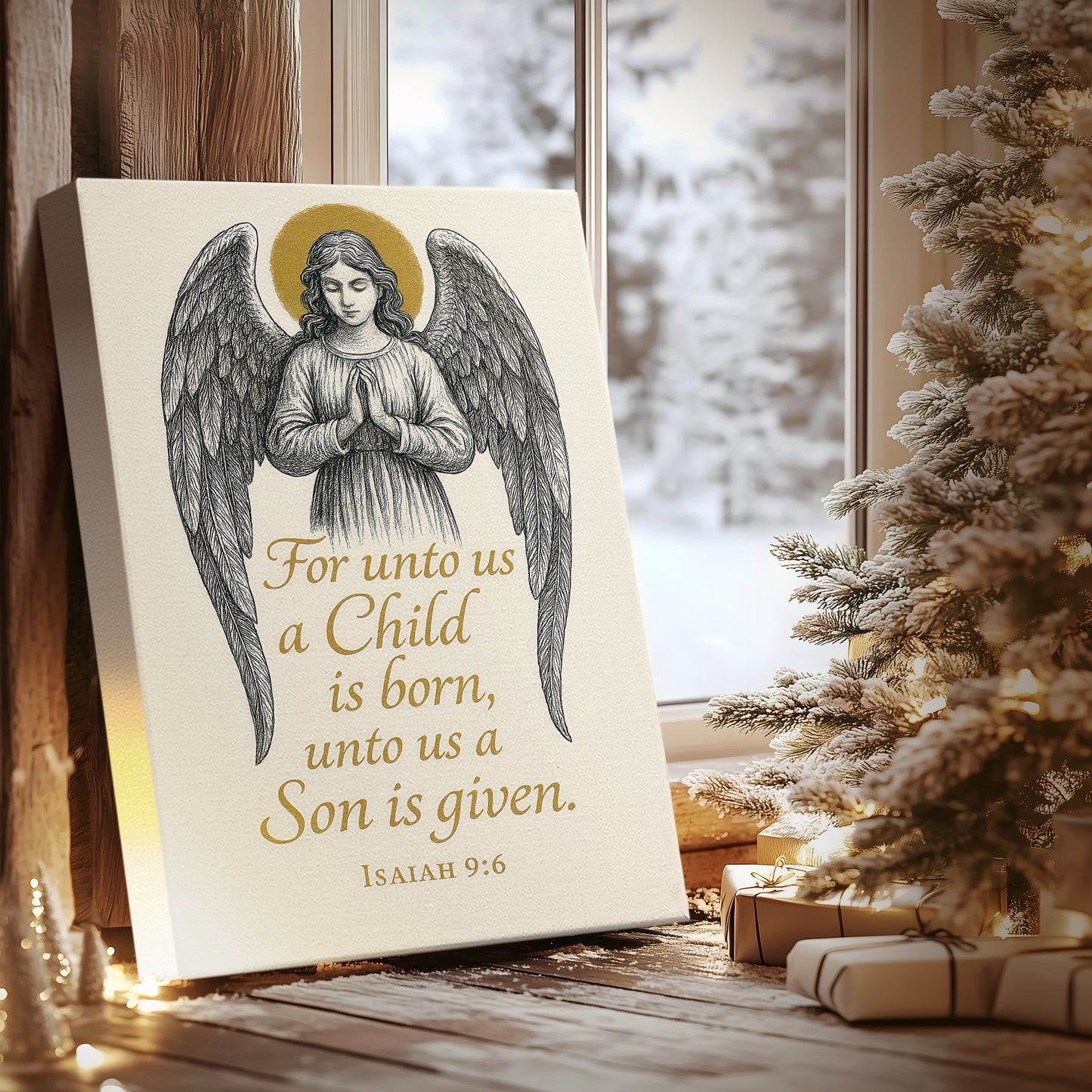 Gilded Promise - Canvas Art Print