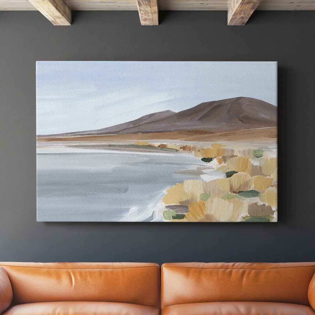 Desert Oasis Study I - Canvas Art Print