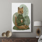 Latte Fox in Sweater - Canvas Art Print