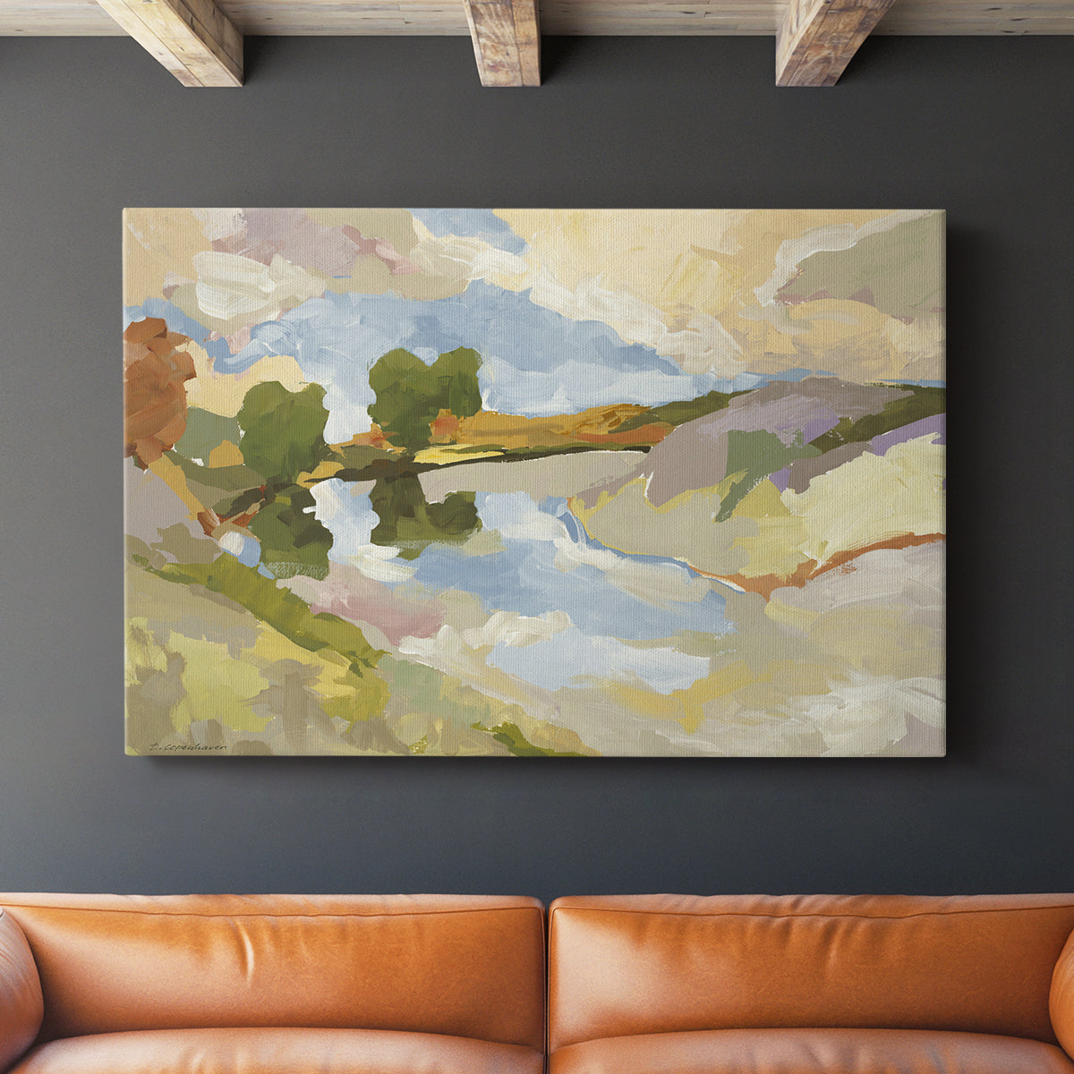Uplands I - Canvas Art Print
