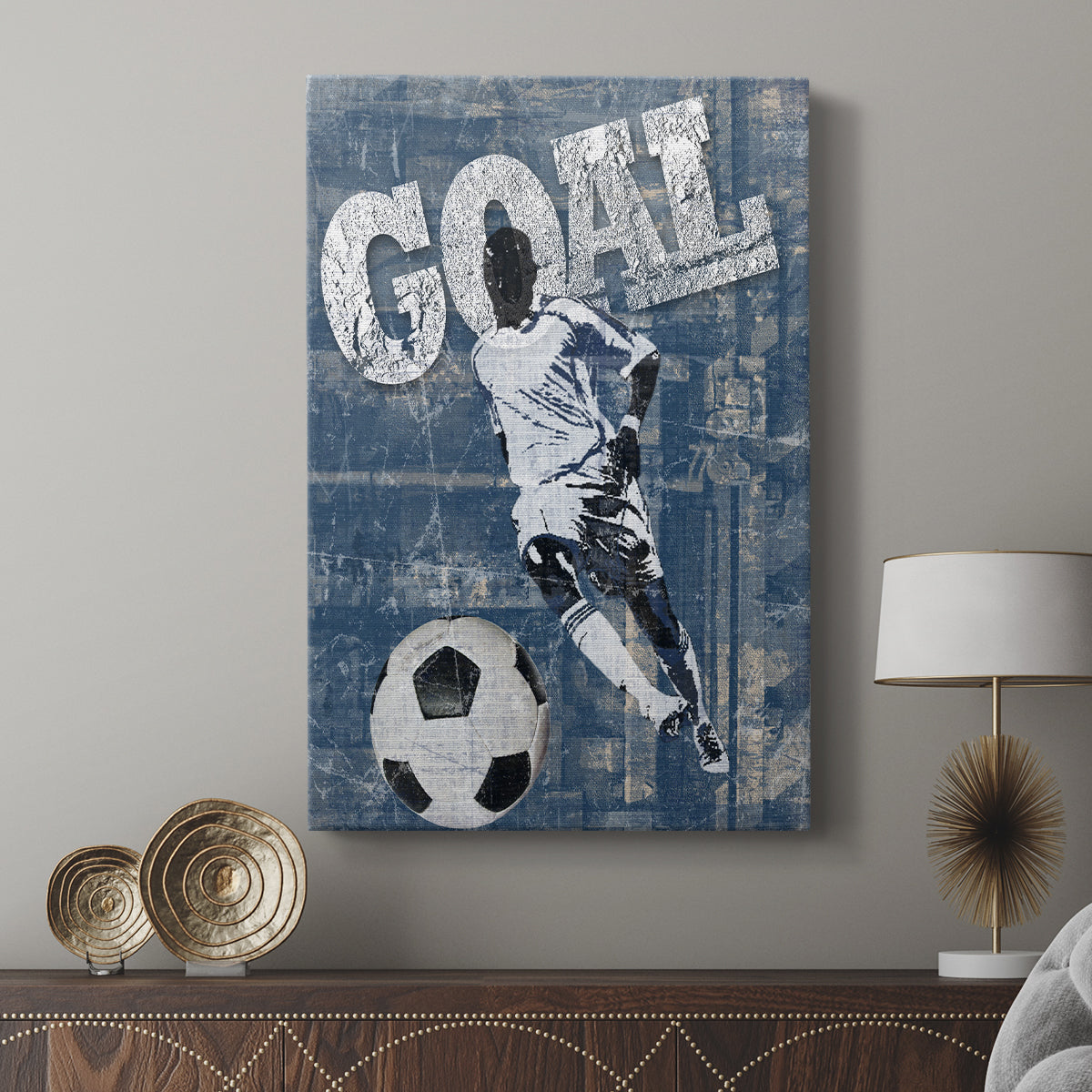 Goal Scorer - Canvas Art Print