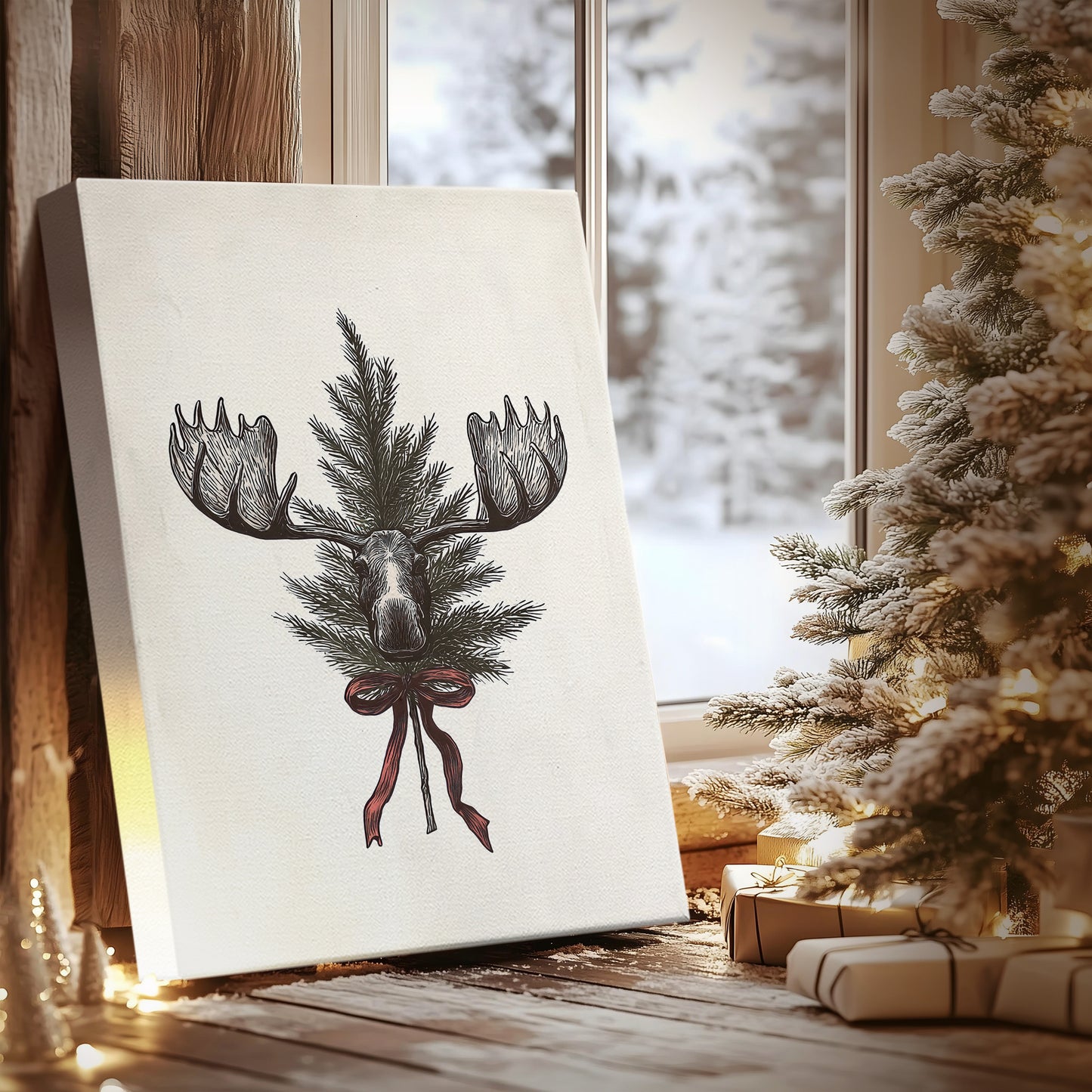 Snowwhite Promise of Icicles - Canvas Art Print