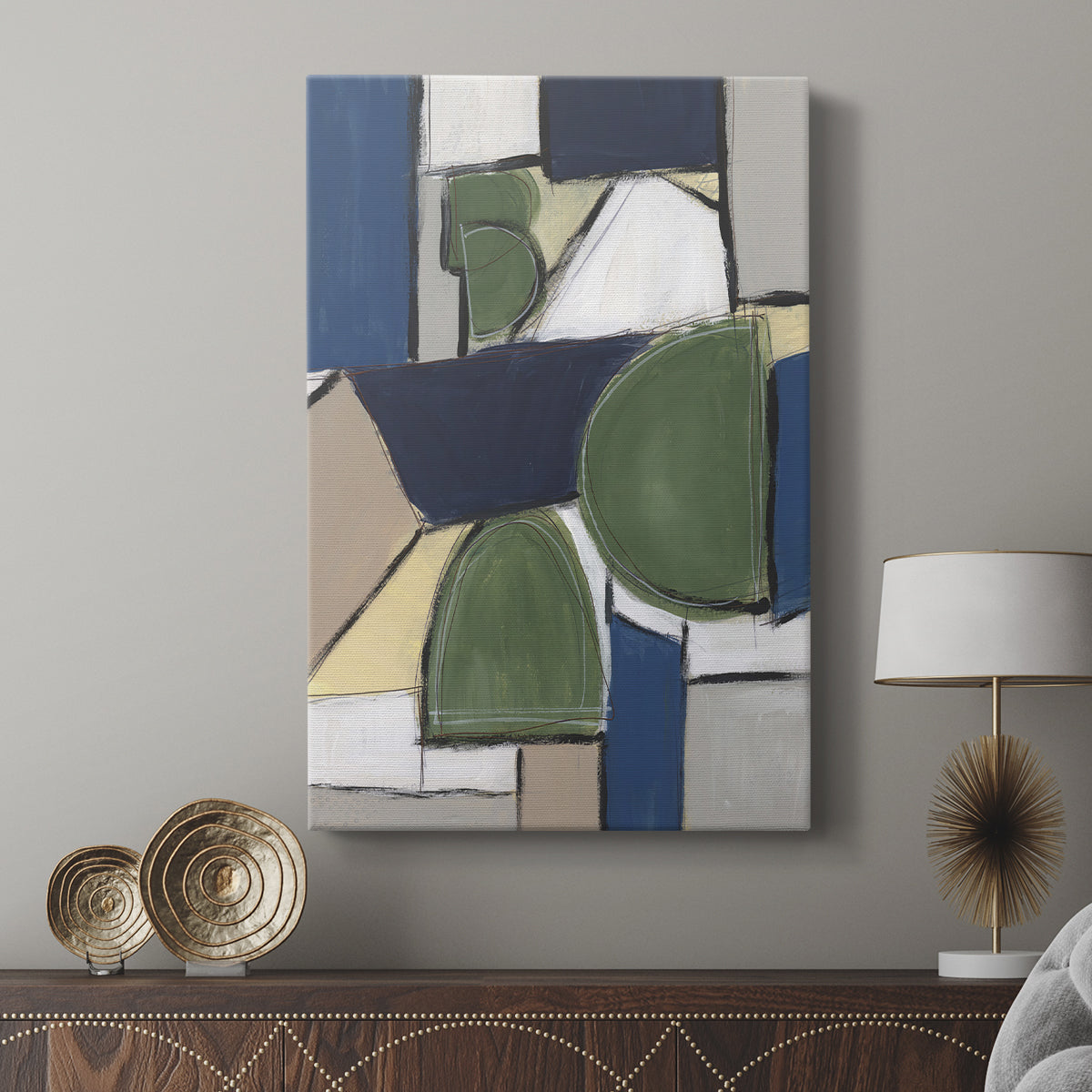 Spatial Mix II - Canvas Art Print