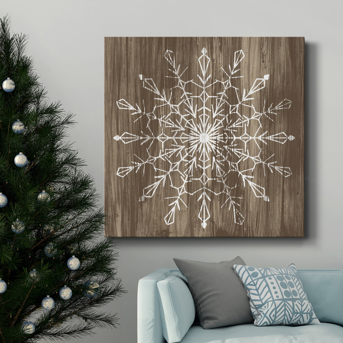 Barnwood Wonderland VI-Premium Gallery Wrapped Canvas - Ready to Hang