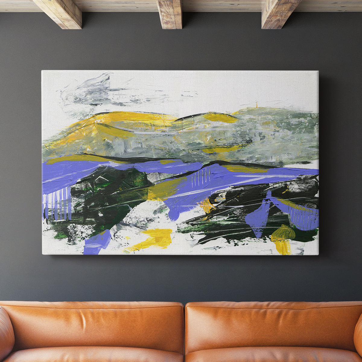 Silent Mountain IV - Canvas Art Print