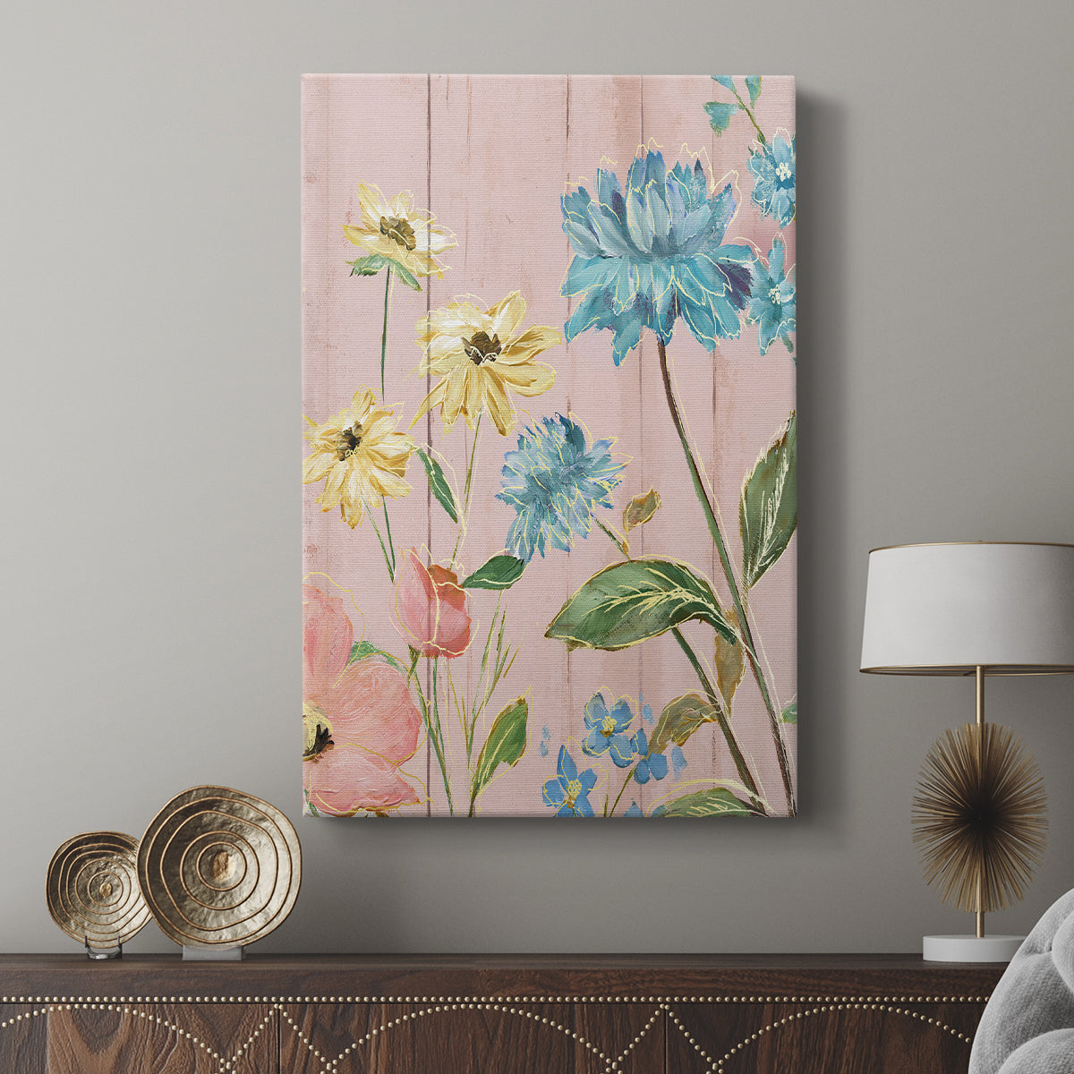 Wildflower Flutter IV - Canvas Art Print