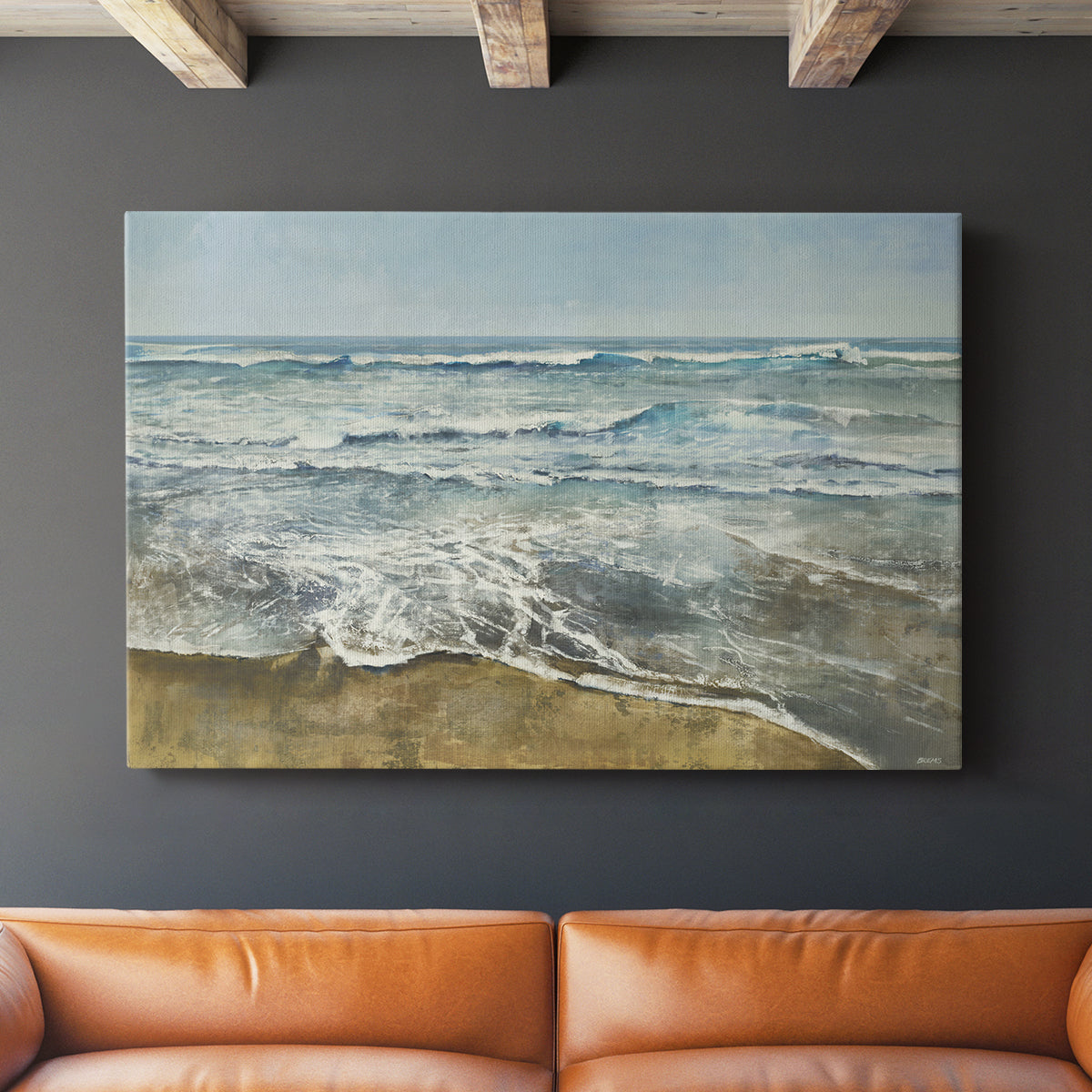 Beachcombing - Canvas Art Print