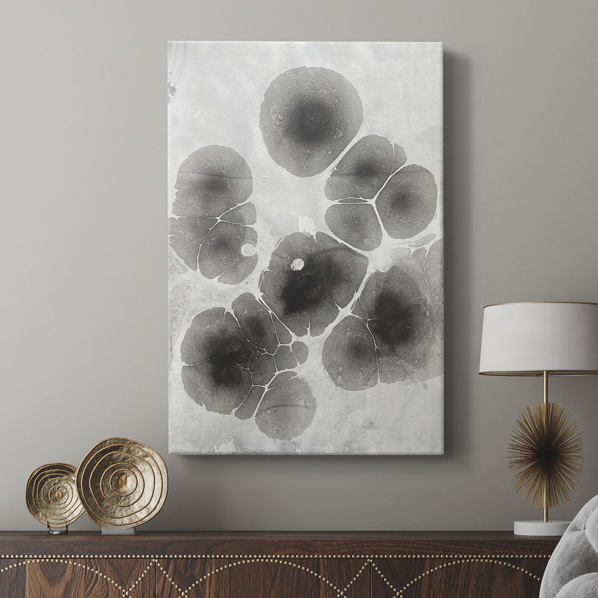 Marbling V - Canvas Art Print