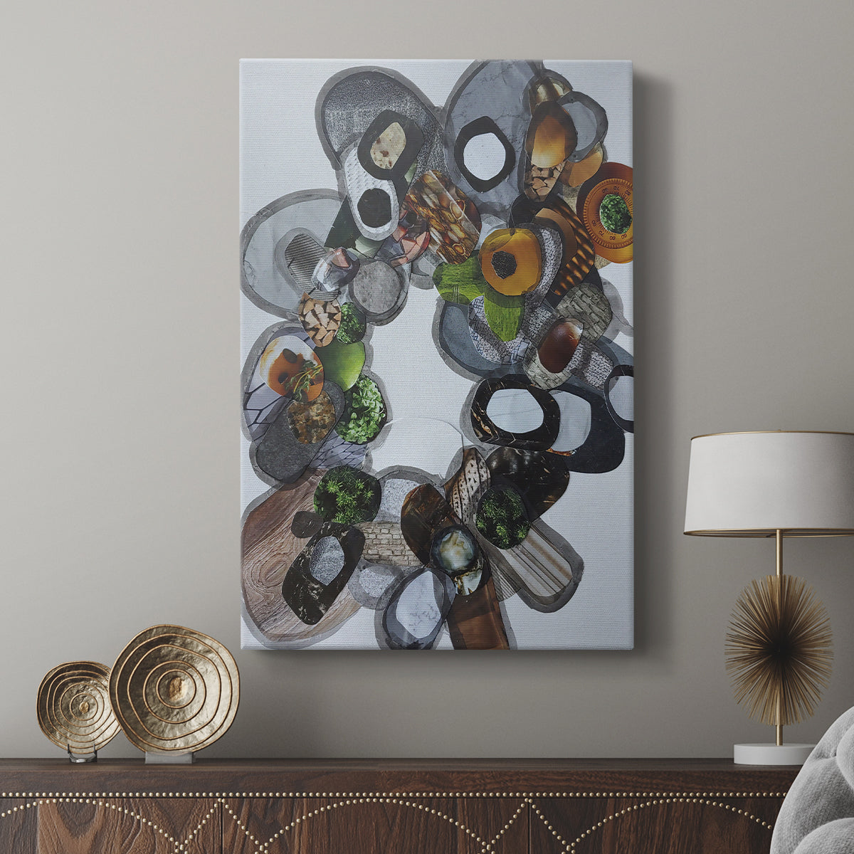 Amelia Island Stones - Canvas Art Print