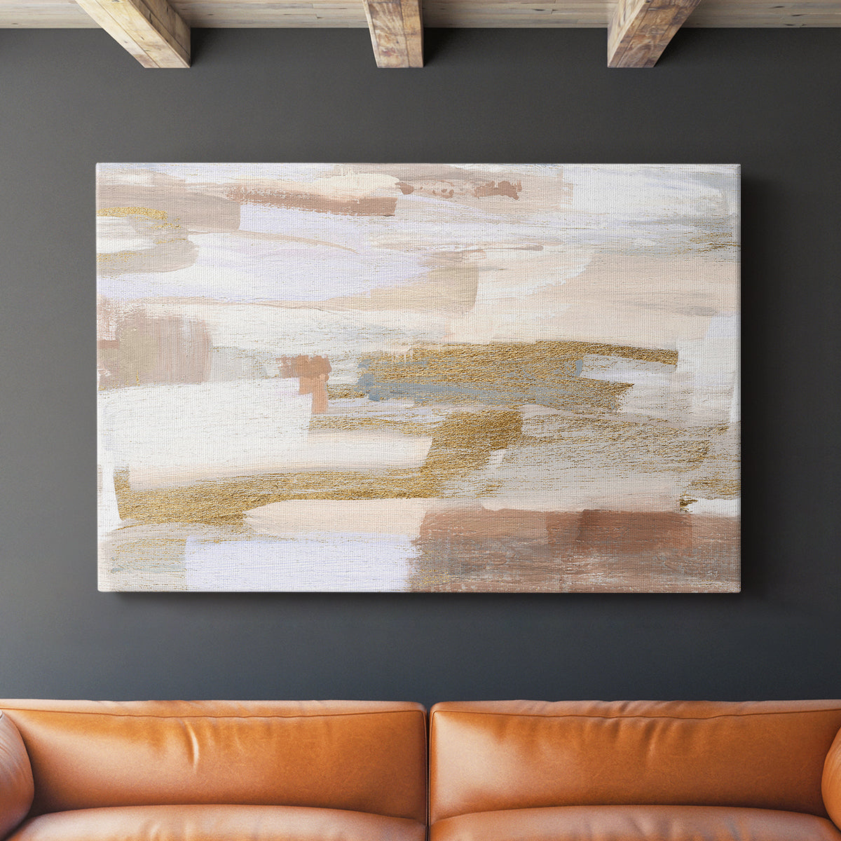 Gold Quartz II - Canvas Art Print
