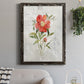 Linen Peony - Premium Canvas Framed in Barnwood - Ready to Hang