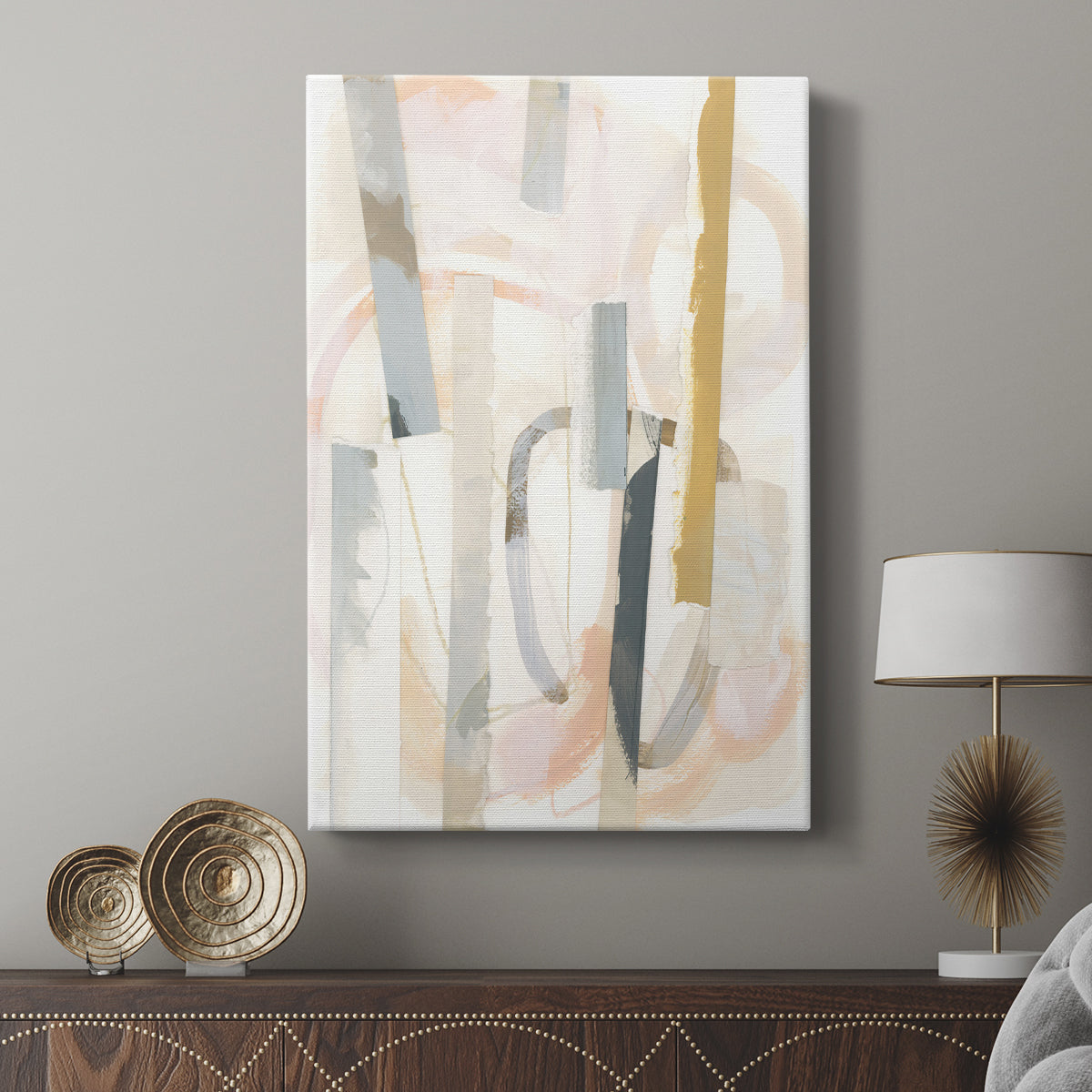 Melon Litmus IV - Canvas Art Print