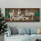 Christmas Blessings Premium Gallery Wrapped Canvas - Ready to Hang