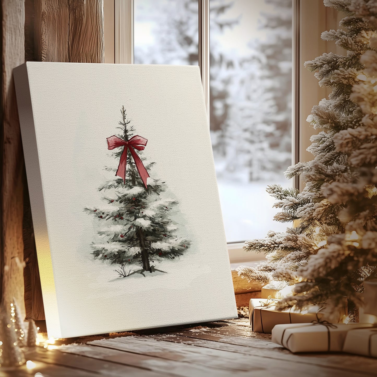 Pearled Lantern Parish - Canvas Art Print