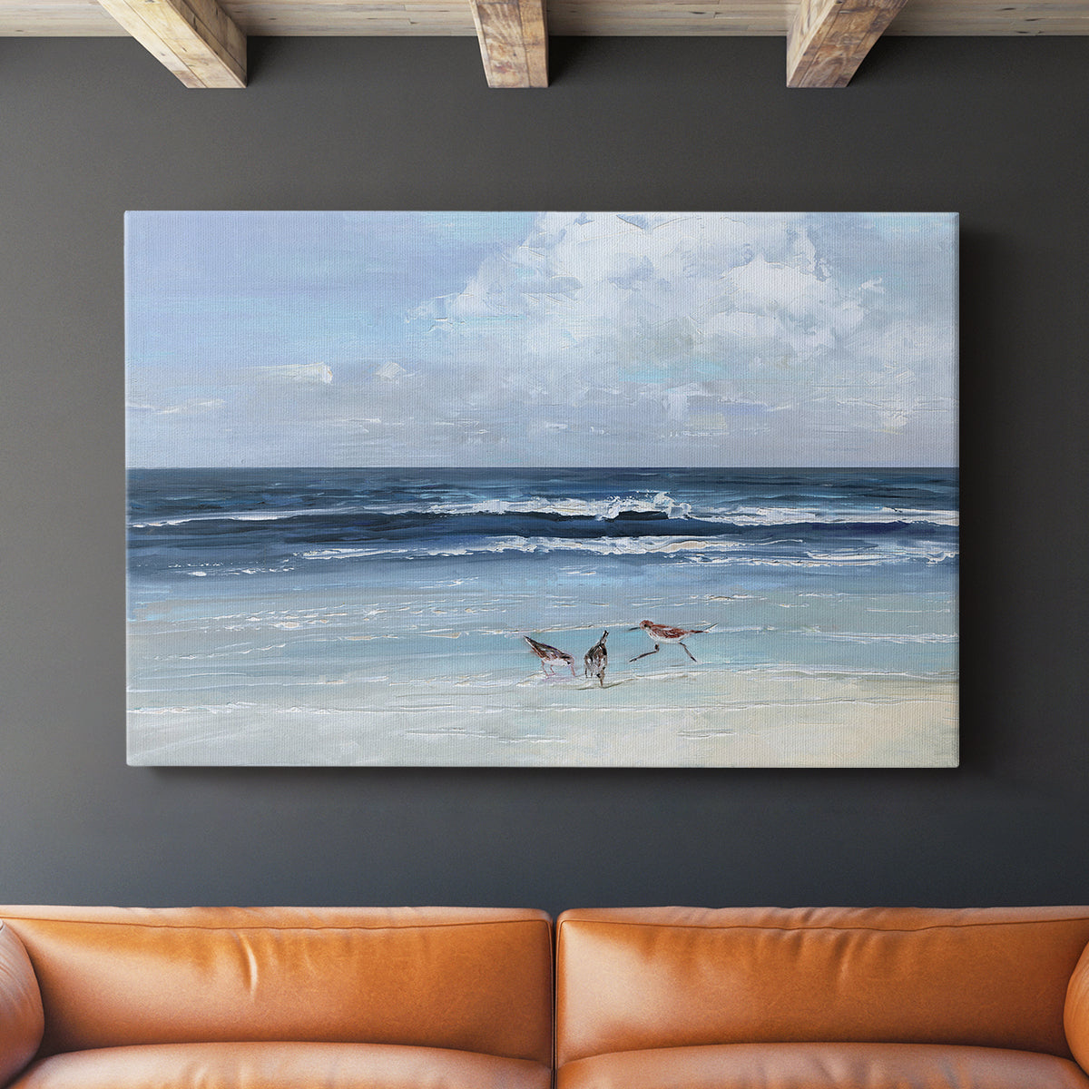 Beach Trio - Canvas Art Print