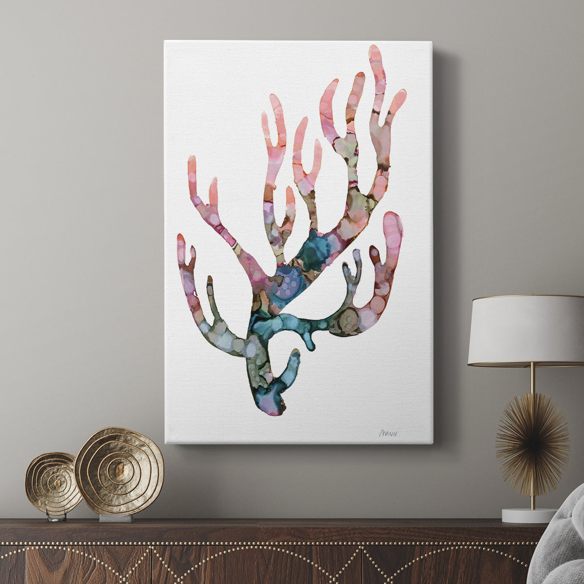 Sea Coral II - Canvas Art Print