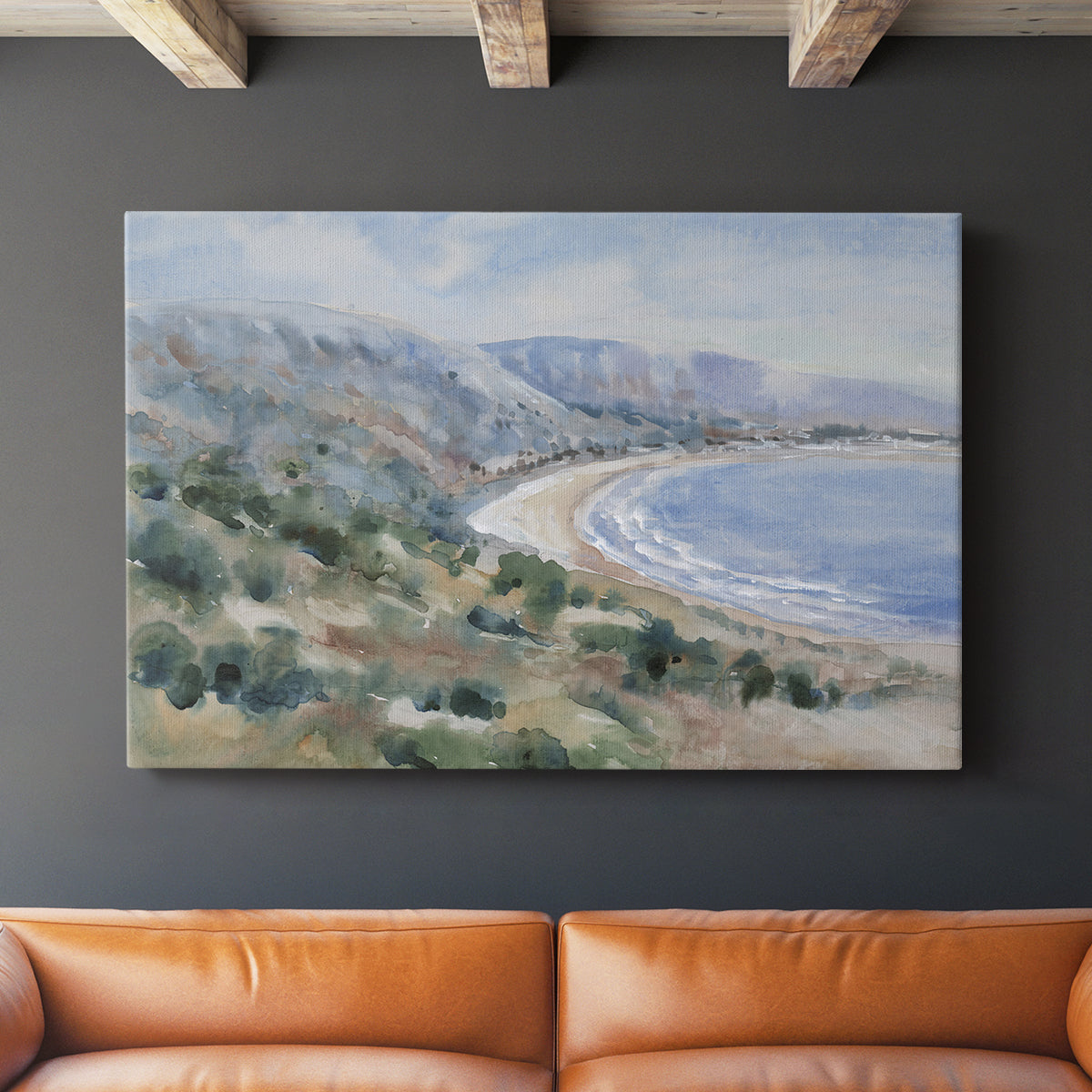 Coastal Mist II - Canvas Art Print