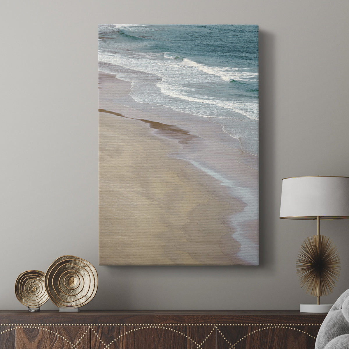Low Tide Summer - Canvas Art Print