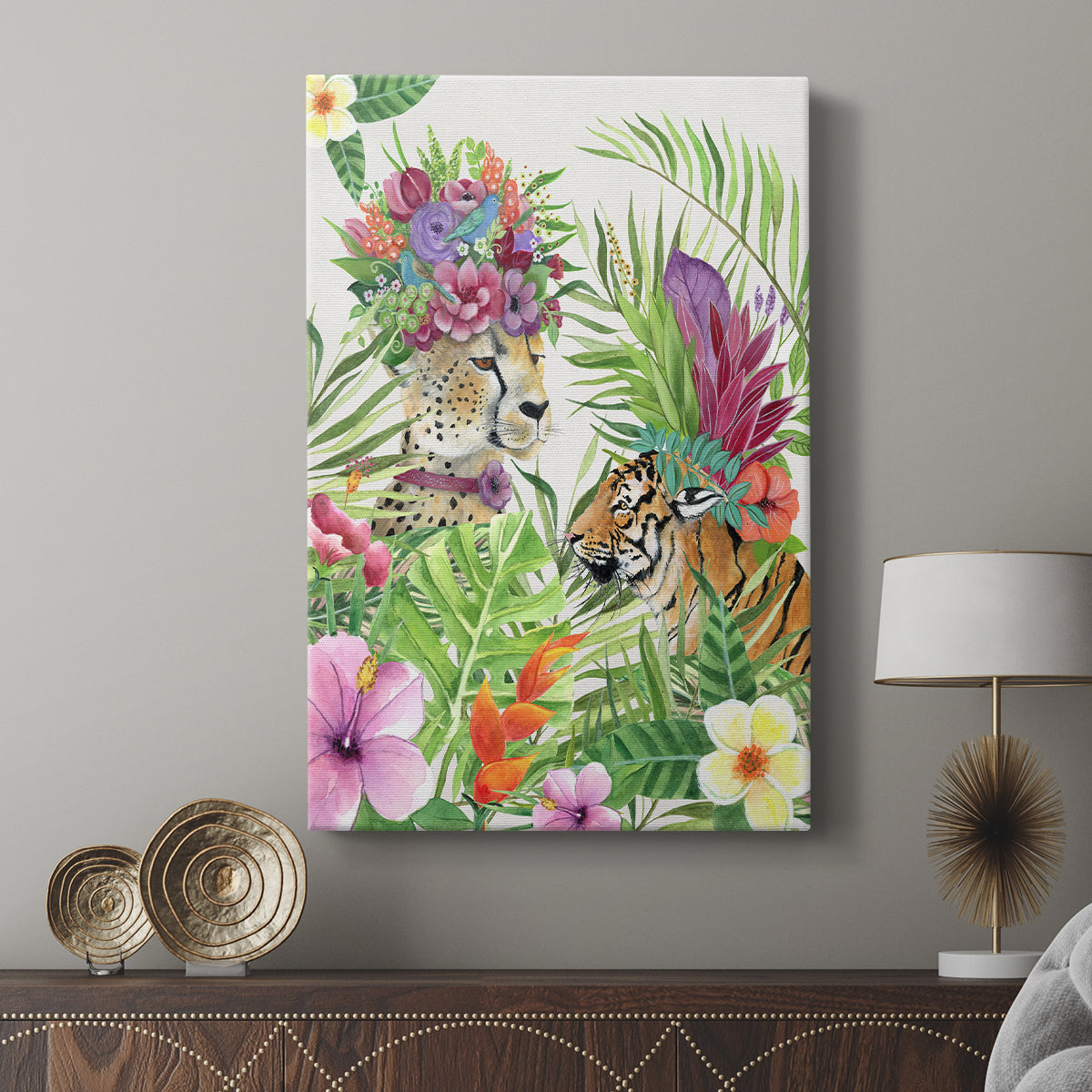 Jungle Royale I - Canvas Art Print