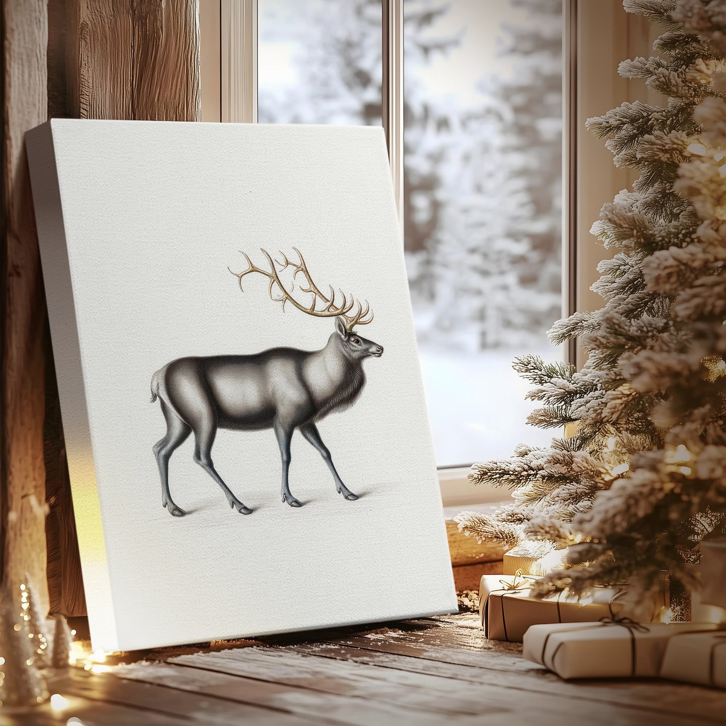 Eve of Silver Village - Canvas Art Print