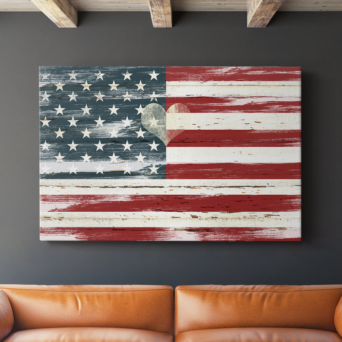 Heart of America - Canvas Art Print